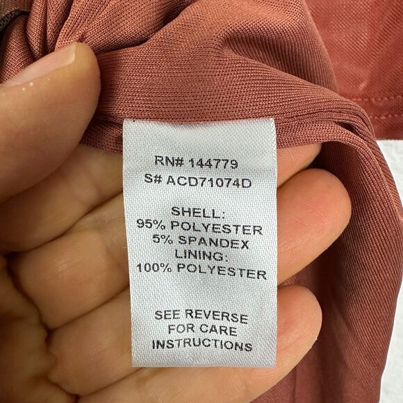 Vici Mesh Midi Dress Size Medium Artsy Abstract Bodycon Watercolor Stretch - Picture 8 of 8